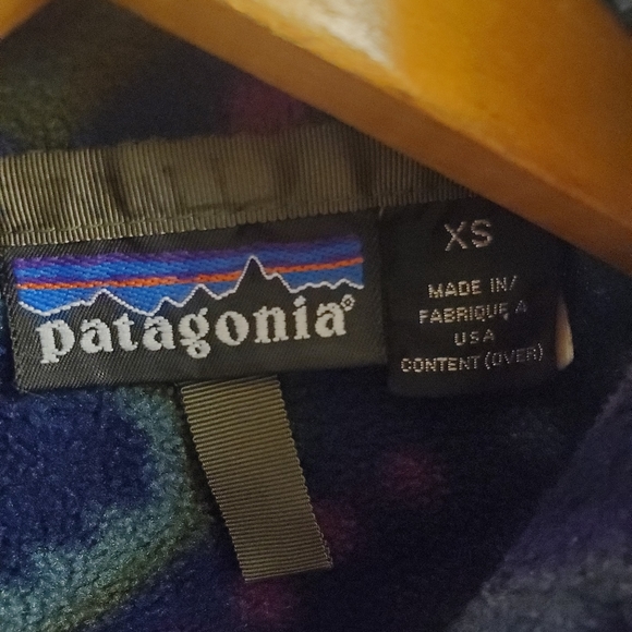 🤩Rare Vintage patagonia fleece pullover size XS - Picture 6 of 6